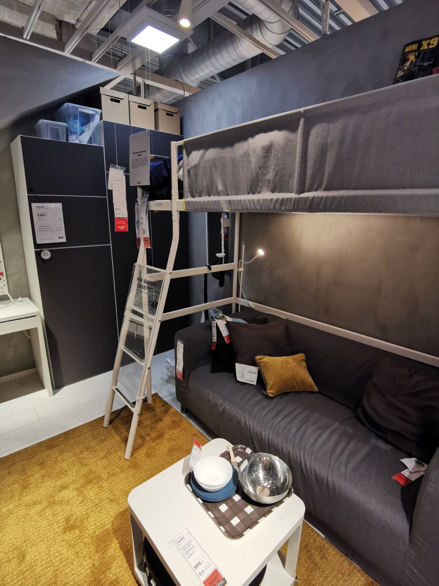 IKEA Vitval Bunk bed and Loft bed frame